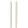 Remote Control 12 Inch Ivory Moving Flame Taper Candle Set - 2 2 Remote Control 12 Inch Ivory Moving Flame Taper Candle Set - 2 -Decorative Candle Shop 12 inch ivory taper candle set 2
