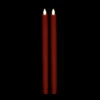 Remote Control Liown 12 Inch Red Moving Flame Taper Candle Set - 2 1 Remote Control Liown 12 Inch Red Moving Flame Taper Candle Set - 2 -Decorative Candle Shop 12 inch red remote taper ca