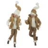 16 Inch Winter Cottage Cozy Posable Elf Figurine, Set Of 2 Assorted -Decorative Candle Shop 120 202022 02 22T132217.278
