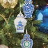 Ginger Jar Cutout Ornaments 6 Inch Set Of 3 -Decorative Candle Shop 12042