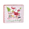 Making Spirits Bright High Shine Wall Block - 8 Inch -Decorative Candle Shop 12047
