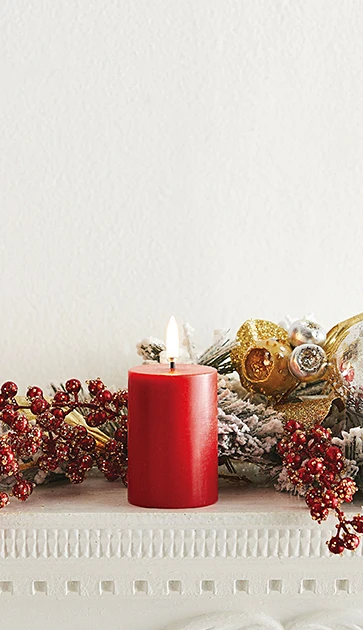 Uyuni 2 Inch X 4 Inch Red Votive Candle - Remote Ready 3 Uyuni 2 Inch X 4 Inch Red Votive Candle - Remote Ready