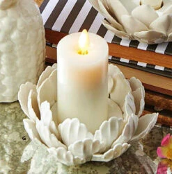 Wax 3.5 Inch Ivory Moving Flame Votive Candles Set Of 2 - Remote Ready -Decorative Candle Shop 15491 new voitve