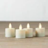 Remote Control Moving Flame Tea Lights Set Of 4 -Decorative Candle Shop 18225 new image raz