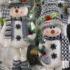 25 Inch Plush Holiday Snowmen With Light Up Tree - Set Of 2 1 25 Inch Plush Holiday Snowmen With Light Up Tree - Set Of 2 -Decorative Candle Shop 2499620 snowmen dolls main