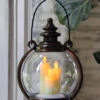 Moving Flame Antique Bronze 3 Candle Lantern - 10 Inch Battery Operated NEW 2022 2 Moving Flame Antique Bronze 3 Candle Lantern - 10 Inch Battery Operated NEW 2022 -Decorative Candle Shop 2651130 bronze lifestyle