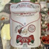 White Metal North Pole Post Mail Box 15.35 Inch Tall - NEW 2023 -Decorative Candle Shop 2693250 mailbox