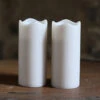 3 Inch Battery Operated White Wax Votives Set Of 2 With Timer 1 3 Inch Battery Operated White Wax Votives Set Of 2 With Timer -Decorative Candle Shop 3 inch white timer votives