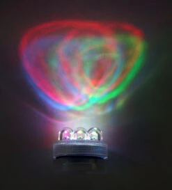 Super Bright 3 LED Color Changing Waterproof Tea Light - Set Of 10 -Decorative Candle Shop 3 led cc tealight main imag
