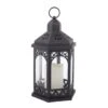 Outdoor Candle Lantern 12 Inch With Timer - Gazebo Style 2 Outdoor Candle Lantern 12 Inch With Timer - Gazebo Style -Decorative Candle Shop 30031222 889092354518