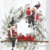 Set Of 2 Posable Christmas Elf Figures With Cardinals In Plaid 2 Assorted 1 Set Of 2 Posable Christmas Elf Figures With Cardinals In Plaid 2 Assorted -Decorative Candle Shop 4002220 1