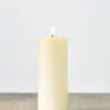 Uyuni 3 Inch X 9 Inch Ivory Pillar Candle - Remote Ready 1 Uyuni 3 Inch X 9 Inch Ivory Pillar Candle - Remote Ready -Decorative Candle Shop 4034505