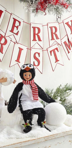 16 Inch Penguin Posable Elf -Decorative Candle Shop 4102267 lifestyle