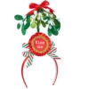 Kiss Me Under The Mistletoe Headband - 13 Inch -Decorative Candle Shop 4220137 kissme