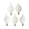 Box Of 5 Kismet String Light Replacement Bulbs - Shiny White -Decorative Candle Shop 4237031 1