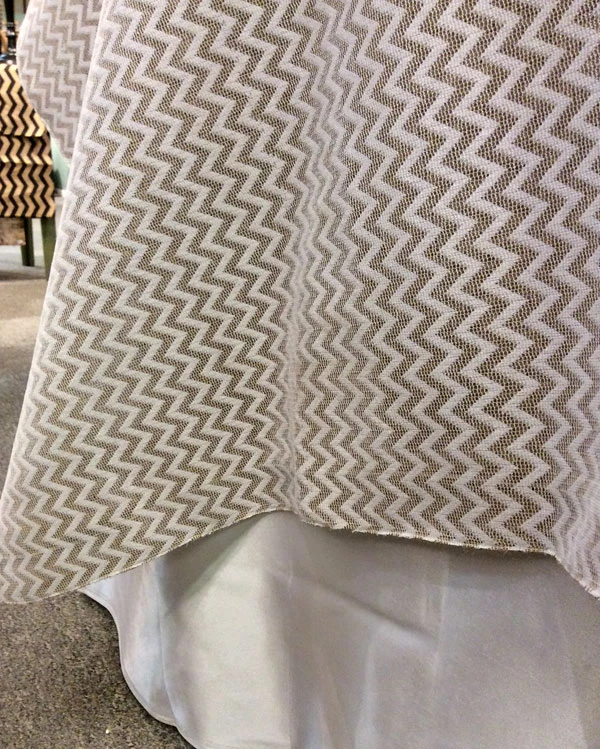 Table Topper 54 X 54 Inch - Two Tone 4 Table Topper 54 X 54 Inch - Two Tone - Image 2