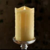 Moving Flame Simplux Ivory LED Drip Candle 5 Inch - Multi Timer - Remote Ready