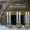 Discount 6 Pack Battery Operated Window Sil Candle Pewter - Flicker And Steady On -Decorative Candle Shop 6 pack carlon 1215 large