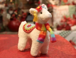 Plush Llama - Set Of 3 Assorted -Decorative Candle Shop 7 inch llama 2