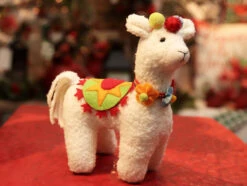 Plush Llama - Set Of 3 Assorted -Decorative Candle Shop 7 inch llama 3