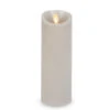 Luminara Gray 3 X 8 Pillar - Remote Ready 1 Luminara Gray 3 X 8 Pillar - Remote Ready -Decorative Candle Shop 8 inch gray luminara