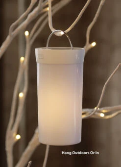 Warm White Fire Glow Module - 90 LEDS Rechargeable Fire Like Flame - Steady Light - Smooth Fade -Decorative Candle Shop 82853 hanging