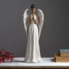 Angel Praying Figurine - 14 Inch Tall Resin -Decorative Candle Shop 83868