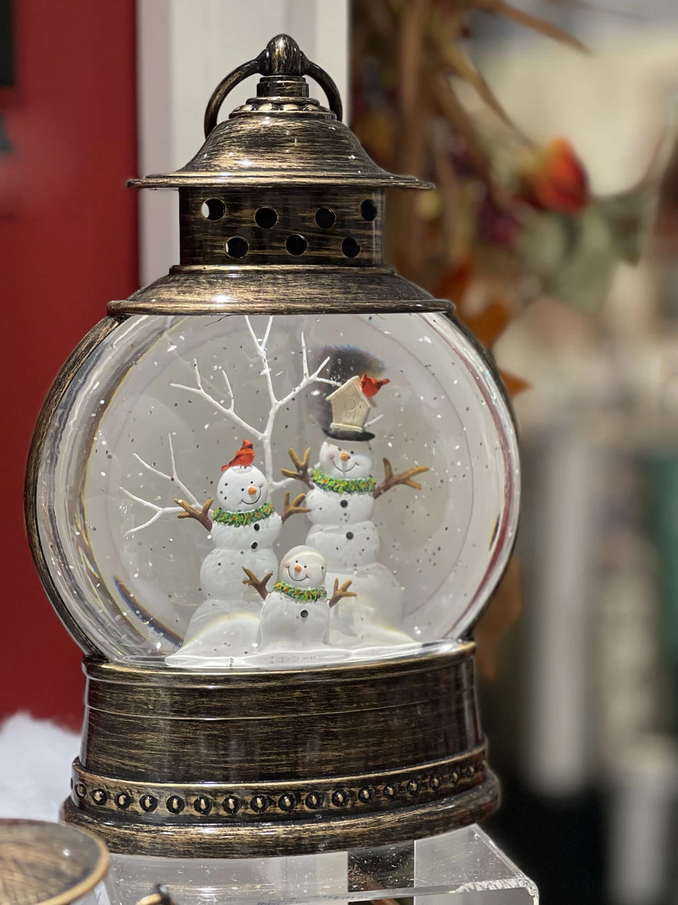 Jolly Snow Family Lighted Water Lantern - NEW 2023 - USB Included 4 Jolly Snow Family Lighted Water Lantern - NEW 2023 - USB Included - Image 2