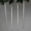 Mini LED Snowfall Tube Set 10 Tubes 8 Inches Long 120 Total White LED -Decorative Candle Shop 93012002
