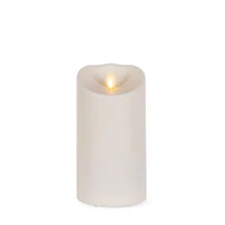 Outdoor Luminara 7 Inch Pillar Candle Battery Operated - Timer - Remote Ready