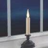 Warm White Christmas Window Candle With Timer Aged Bronze Finish -Decorative Candle Shop FPC1620A window