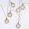 Gold Decorative String Light Battery Operated - 20 Warm White LED's -Decorative Candle Shop G3725577 main image