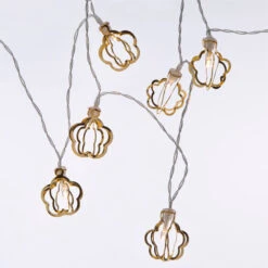 Gold Decorative String Light Battery Operated - 20 Warm White LED's