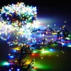 Christmas Cluster Lights With 300 Multi Color LED 10 Foot - Green Wire - Remote Control RAZ Imports 2 Christmas Cluster Lights With 300 Multi Color LED 10 Foot - Green Wire - Remote Control RAZ Imports -Decorative Candle Shop G3737024 raz multi color cluster lights