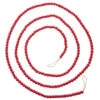 9 Foot Red Wood Beaded Garland - New From RAZ -Decorative Candle Shop G4014110