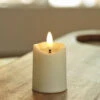Set Of 6 Ivory Votive Candles 2 X 3 - Timer -Decorative Candle Shop TL28S nan