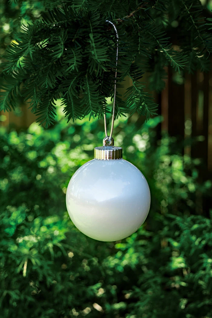 Illuminating White Outdoor LED Pulsing 5"" Globe - Battery Powered Light Sensor 6 Illuminating White Outdoor LED Pulsing 5"" Globe - Battery Powered Light Sensor - Image 4