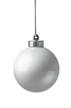 Illuminating White Outdoor LED Pulsing 5"" Globe - Battery Powered Light Sensor