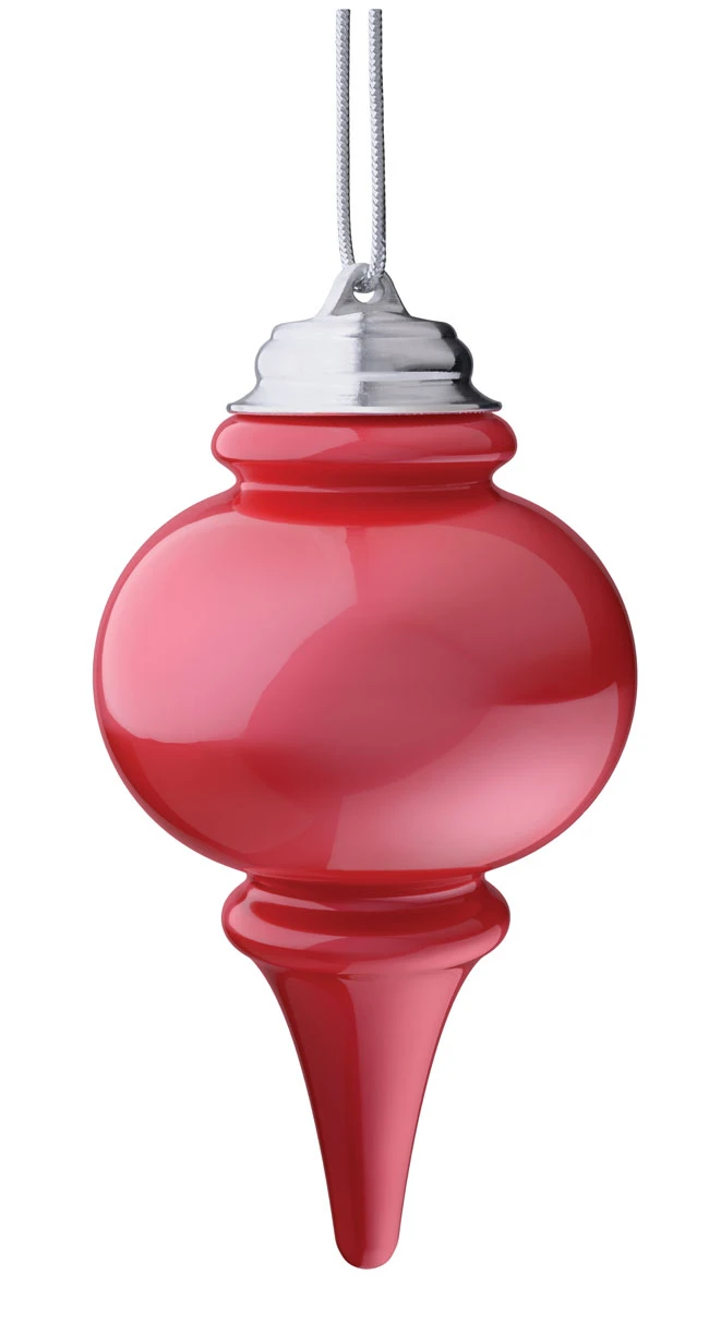 Illuminating Red Outdoor LED Pulsing 10" Finial - Battery Powered Light Sensor 3 Illuminating Red Outdoor LED Pulsing 10" Finial - Battery Powered Light Sensor