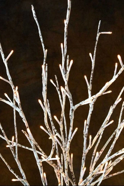39 Inch Lighted Birch Branches - 3 Branches - 96 LED's 4 39 Inch Lighted Birch Branches - 3 Branches - 96 LED's - Image 2