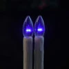 Set Of 2 Blue Dual-Glow Replacement Bulbs For Cordless Window Candles -Decorative Candle Shop blue bulbs new image