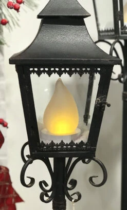 Large 6 Inch Candle Tip Flame Battery Operated Bulb -Decorative Candle Shop bulb in lantern
