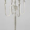 Extra Tall 6 Foot 5 Arm Candelabra - Nickel Plated For Taper Candles -Decorative Candle Shop candelabra 72 inch nickel