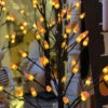 Battery Operated 2.5 Foot Lighted Halloween Candy Corn Tree - NEW 2023 -Decorative Candle Shop candy corn tree