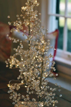 24 Inch Lighted Jeweled Acrylic Tree - 30 Lights -Decorative Candle Shop cry tree lit 2