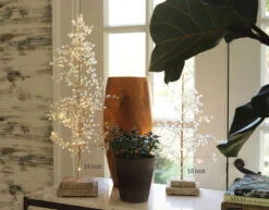 24 Inch Lighted Jeweled Acrylic Tree - 30 Lights -Decorative Candle Shop crystal trees lighted 2 siz 2