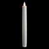 12 Inch Ivory Moving Flame Battery Operated Taper Candle - Timer 1 12 Inch Ivory Moving Flame Battery Operated Taper Candle - Timer -Decorative Candle Shop dancing flame taper 1220inch