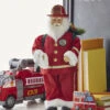 Firefighter Santa Healthcare Hero - 18 Inch NEW 2023 -Decorative Candle Shop firefighter santa
