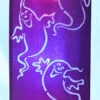 Color Changing LED Purple Ghost Lantern - 18 Inch -Decorative Candle Shop ghost light 225