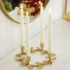 Holly Leaf Taper Candle Holder - From RAZ - NEW 2023 -Decorative Candle Shop holly leaf candle stick